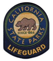California State Parks LIFEGUARD Patch - 4